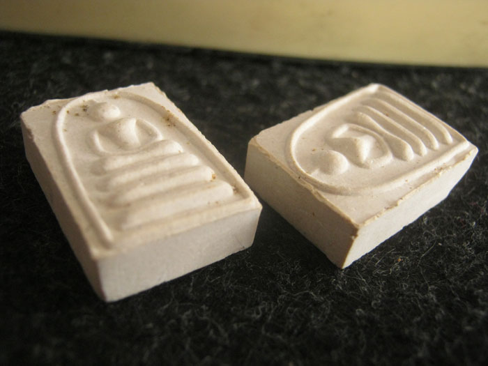 พระสมเด็จแพสามพัน พิมพ์คะแนน 2 องค์  