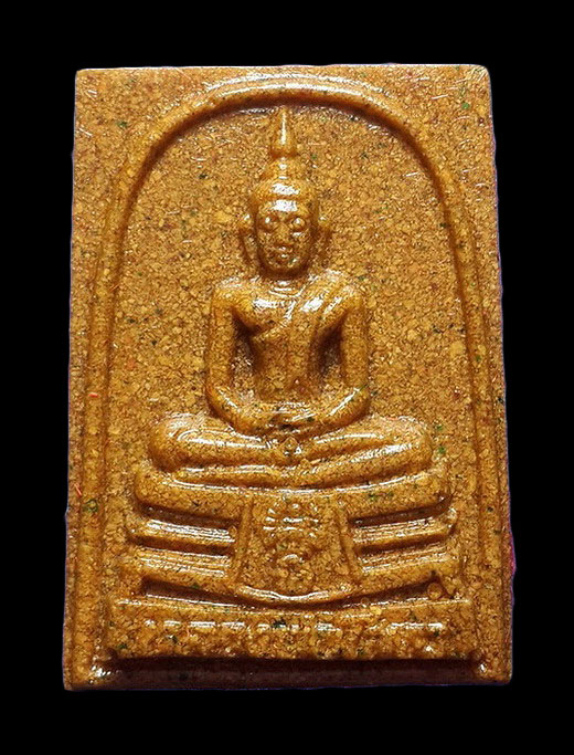 พระผงกระเบื้องหลังคาโบสถ์ หลวงพ่อโสธร วัดโสธรวรารามฯ จ.ฉะเชิงเทรา ปี35 