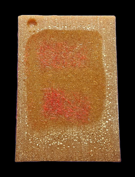 พระผงกระเบื้องหลังคาโบสถ์ หลวงพ่อโสธร วัดโสธรวรารามฯ จ.ฉะเชิงเทรา ปี35 