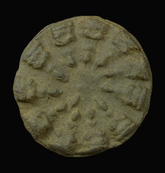 พระงบน้ำอ้อย กรุเตาทุเรียง เนื้อดิน จ.สุโขทัย สภาพพอสวย