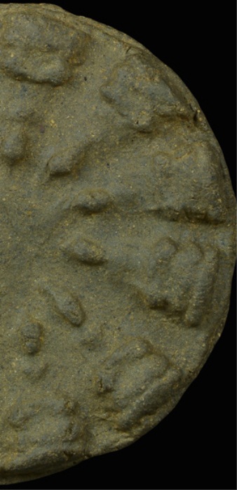 พระงบน้ำอ้อย กรุเตาทุเรียง เนื้อดิน จ.สุโขทัย สภาพพอสวย