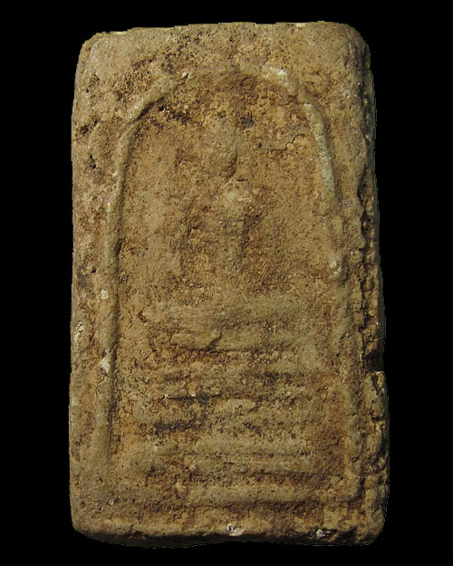 พระสมเด็จหลวงพ่อลำภู พิมพ์ฐานคู่ ลงกรุ ปี 2502 วัดใหม่อมตรส บางขุนพรหม กทม