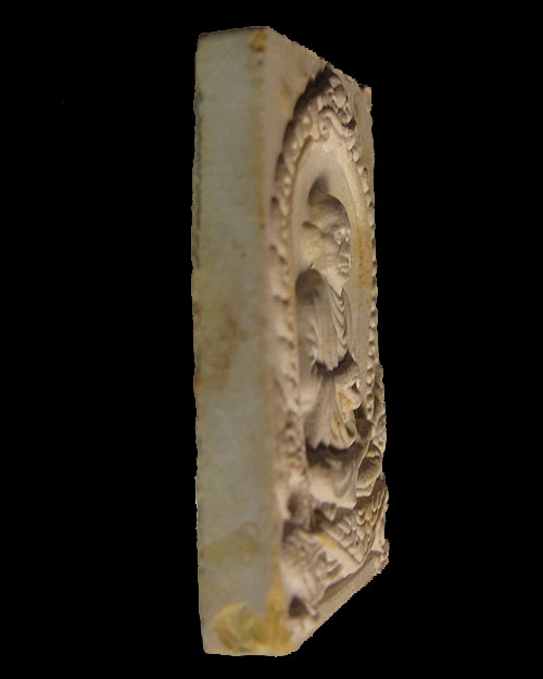 ปี 2517 พระสมเด็จบางขุนพรหม พิมพ์รูปเหมือนสมเด็จโต พิมพ์ A วัดใหม่อมตรส