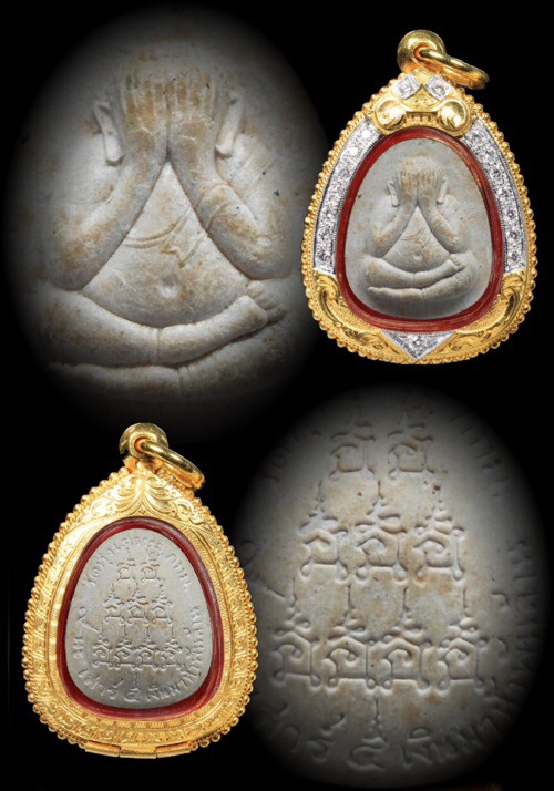 พระผงปิดตา ๙ นะ หลวงปู่หมุนปลุกเสกรุ่นเสาร์๕ เงินมาห้าพันล้าน ปี๒๕๔๓