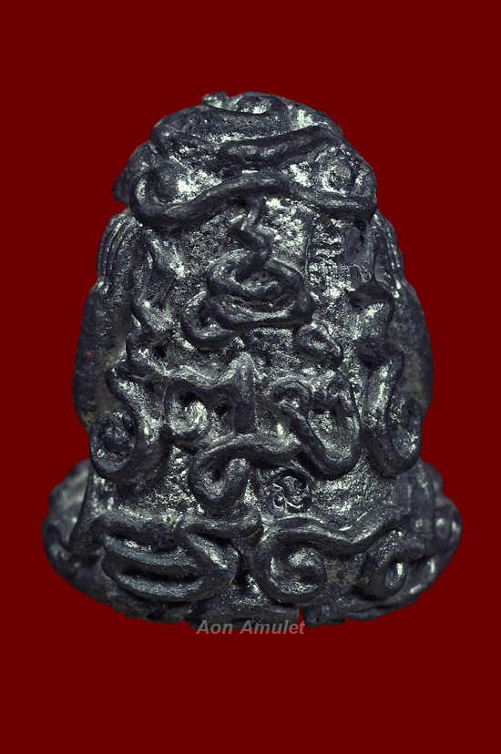 พระปิดตาอุตโมเนื้อชิน รุ่น ญสส. เพชรกลับ หลวงปู่บัว ถามโก วัดศรีบุรพาราม พศ.2553