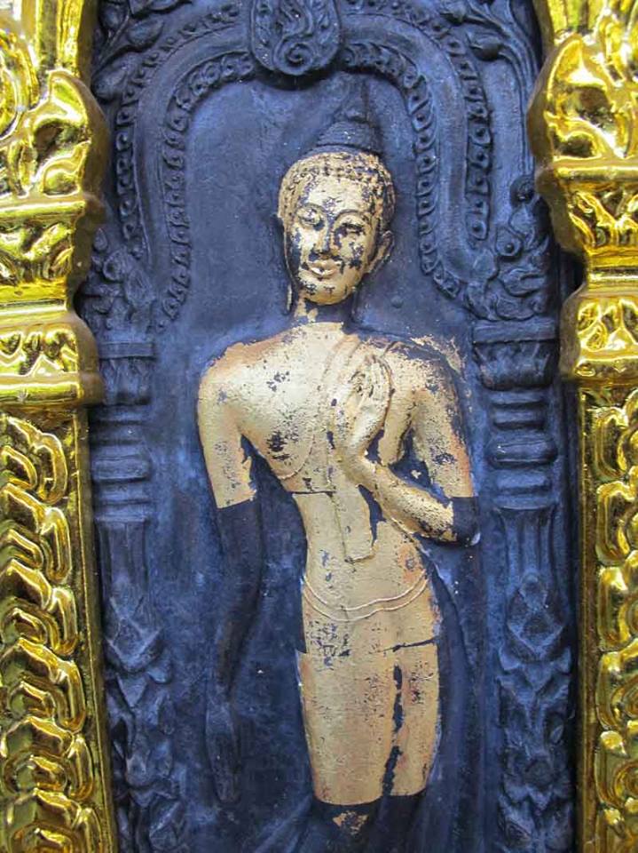พระกำแพงศอก วัดโพธาราม จ.สุพรรณบุรี