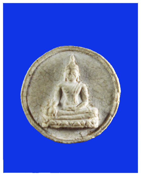 พระเนื้อผงจัทร์ลอยหลังพระเจ้าสิบทิศวัดนางชีปี09