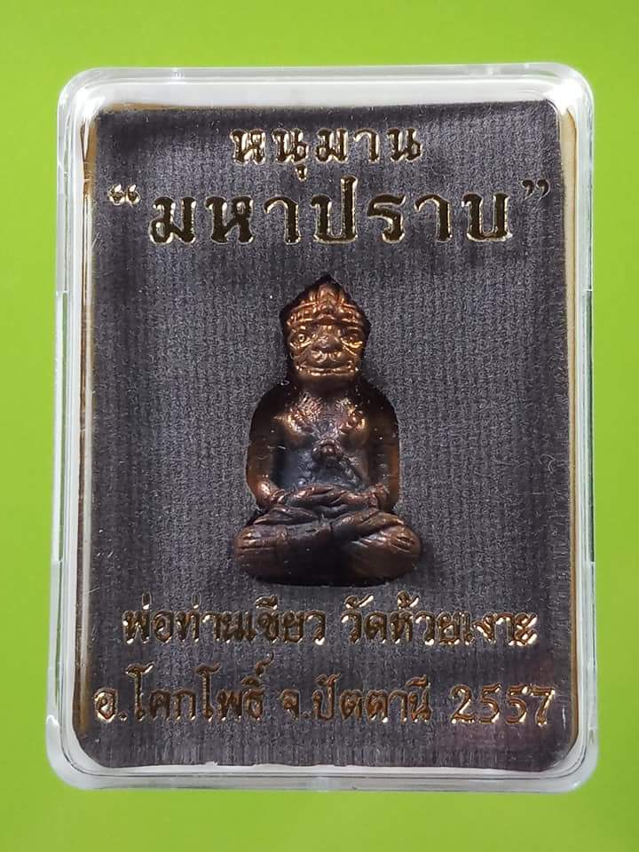 หนุมานมหาปราบ พ่อท่านเขียว วัดห้วยเงาะ ( เลข 576 )