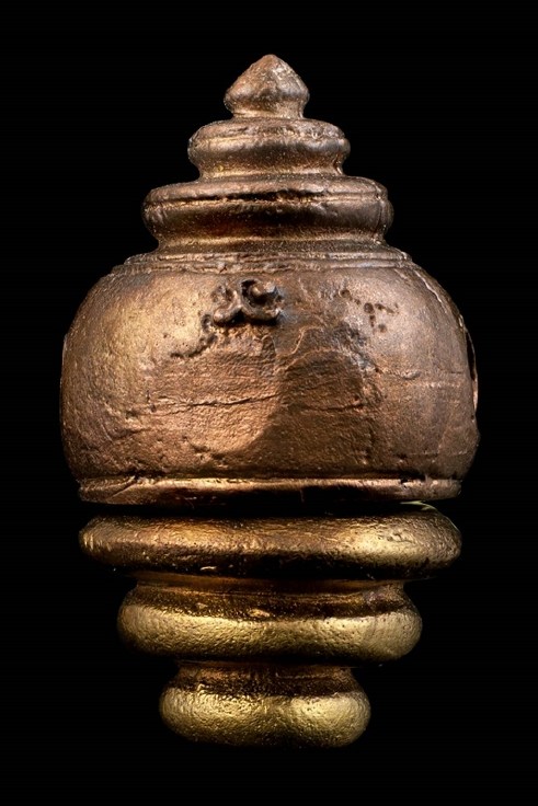 หัวขุนประคำปราบหงสา เนื้อนวะ ไม่ตอกโค๊ดแจกกรรมการ หลวงปู่หมุน วัดบ้านจาน