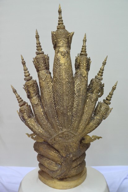 พระสิริพุทธจักรวรรดิ ขนาดหน้าตักองค์พระ ๙ นิ้ว วัดป่าบ้านขุมคำ จ.หนองคาย