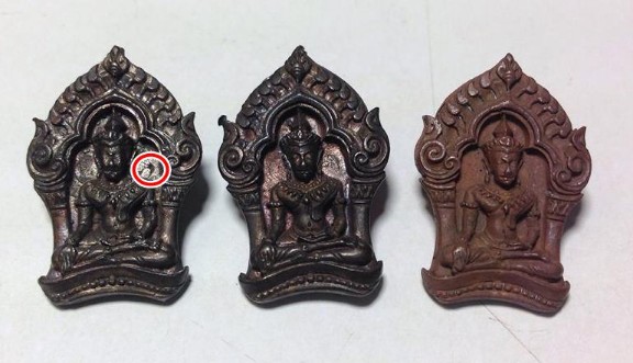 ยอดขุนพลเนื้อนวะ2องค์+เนื้อสำริด1องค์รวม3องค์