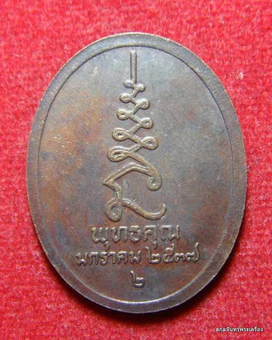 เหรียญหลวงปู่ศุข วัดปากคลองมะขามเฒ่า รุ่น พุทธคุณ ปี 2537 (#1)