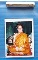 ตะกรุดอลูมิเนียมยันต์เฑาะห์+รูปถ่าย ตอกโต๊ด หลังจารมือ หลวงพ่อตัด วัดชายนา