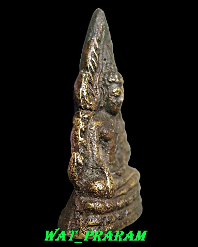 พระพุทธชินราชอินโดจีน พิมพ์ต้อบัวเล็บช้าง ปี2485 ตอกโค๊ต วัดสุทัศน์.