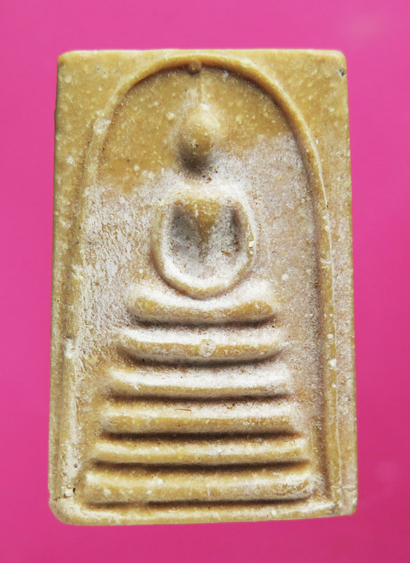 พระสมเด็จเนื้อผงน้ำมัน ยุคต้นหายาก หลวงพ่อไสว วัดปรีดาราม นครปฐม (เทพเจ้าแห่งคลองจินดา)