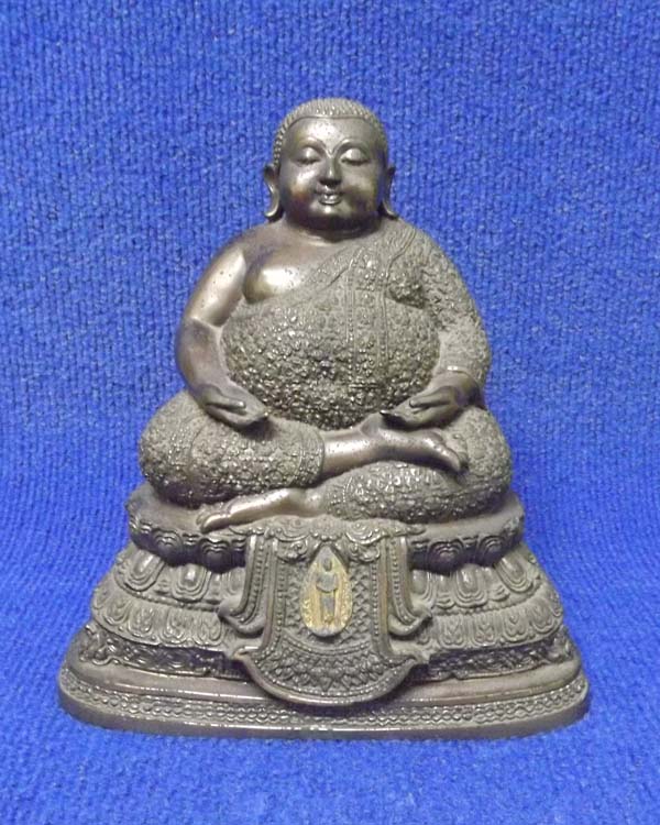 พระสังกระจายน์บูชา หลวงพ่อเกษม เชมโก ปี2532 รุ่นสวัสดี