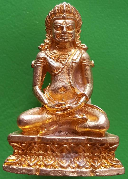 750 ฿ พระกริ่งลพบุรีรุ่งเรือง รุ่นแรก เนื้อกะไหล่ทอง หลวงปู่เรือง เขาสามยอด จ.ลพบุรี กล่องเดิม