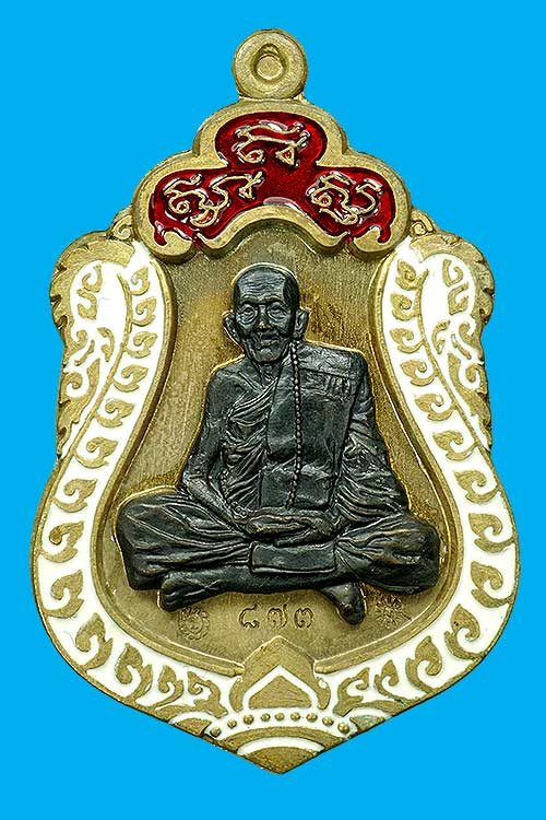 เหรียญเสมามหาสมปรารถนา หลวงปู่แสน วัดบ้านหนองจิก no.873