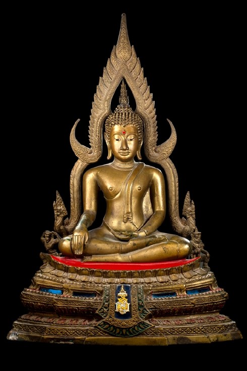  	พระบูชา7นิ้วพระพุทธชินราชในพระนามย่อว่า ญสส หลวงปู่หมุนร่วมป ลุกเสกพิธีใหญ่ปี2543