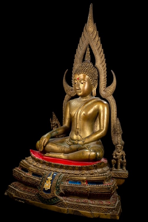  	พระบูชา7นิ้วพระพุทธชินราชในพระนามย่อว่า ญสส หลวงปู่หมุนร่วมป ลุกเสกพิธีใหญ่ปี2543