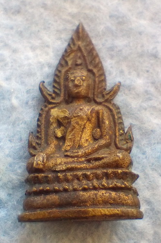 พระพุทธชินราช รุ่นหลวงพรหมโยธี เนื้อทองผสม จ.พิษณุโลก ปี ๒๔๙๕