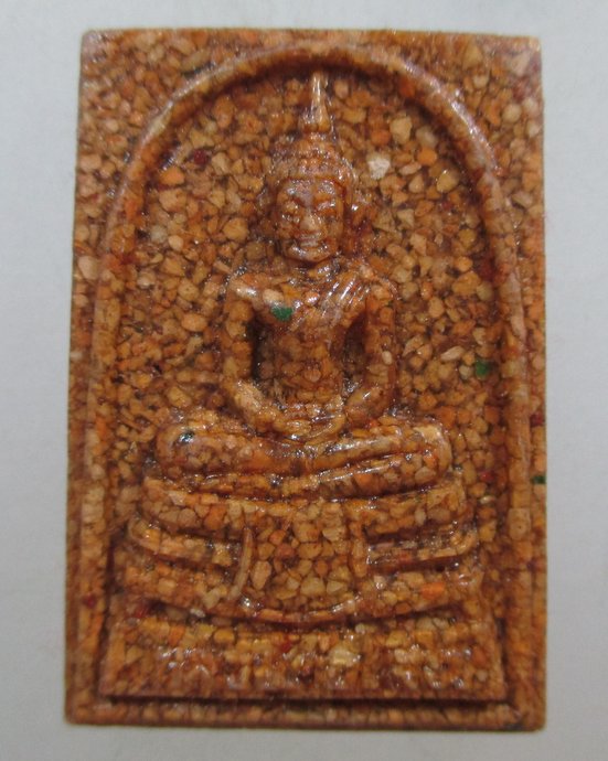 ๒๐ หลวงพ่อโสธร วัดโสธรวรารามวรวิหาร เนื้อกระเบื้องหลังคาโบสถ์ (หลังเก่า) พิมพ์ใหญ่