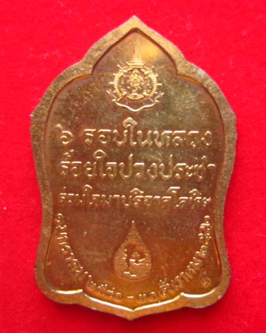 เหรียญ 6 รอบในหลวง ร้อยใจปวงประชา ปี 2542 บล็อกกษาปณ์ สวยคมชัด