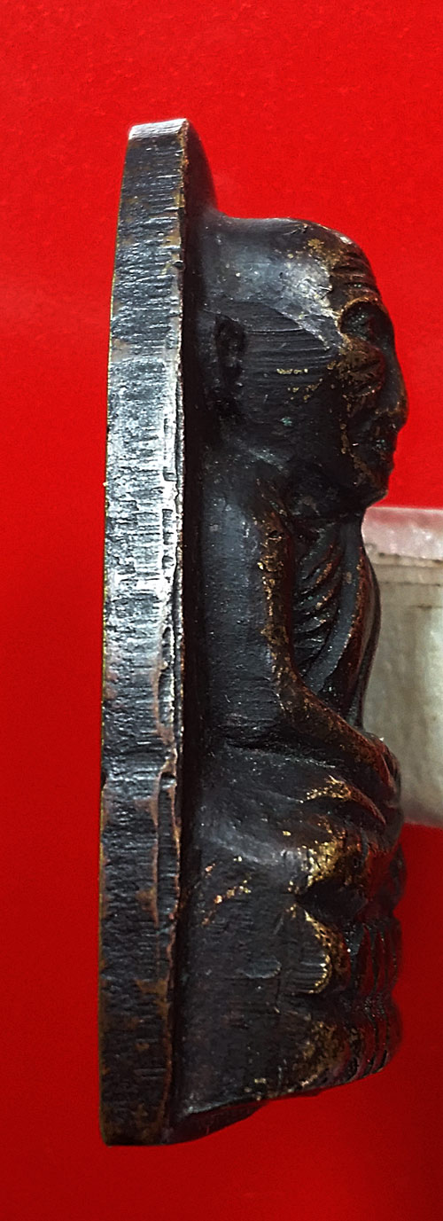 หลวงปู่ทวด หลังหนังสือ วงเดือน สวยเดิม 2505