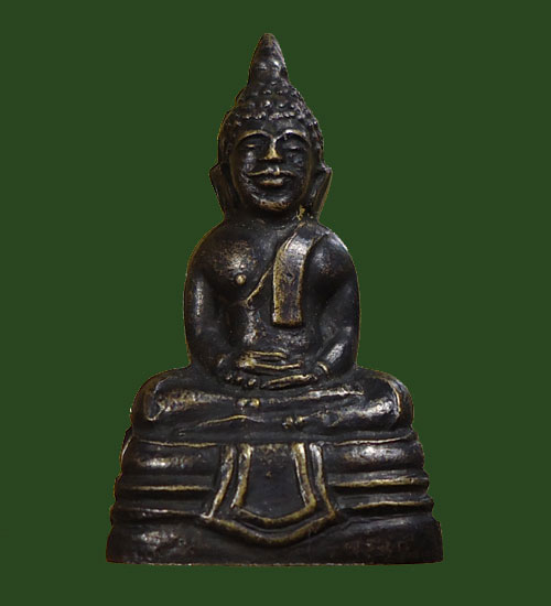 พระกริ่งหลวงพ่อโสธร ปี08 หน้าสรพงษ์ เนื้อทองเหลือง