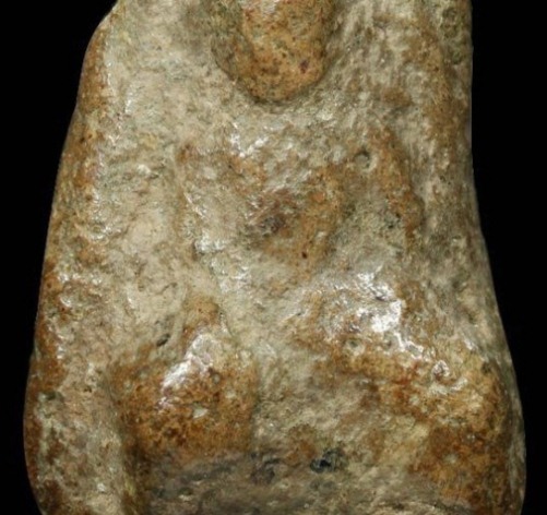 พระเม็ดน้อยหน่า เนื้อดิน จ.สุโขทัย เนื้อจัด ดูง่าย