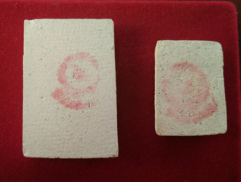 พระสมเด็จห้าชั้นและสมเด็จพิมพ์คะแนนวัดเกษปี31พร้อมกล่องครับ