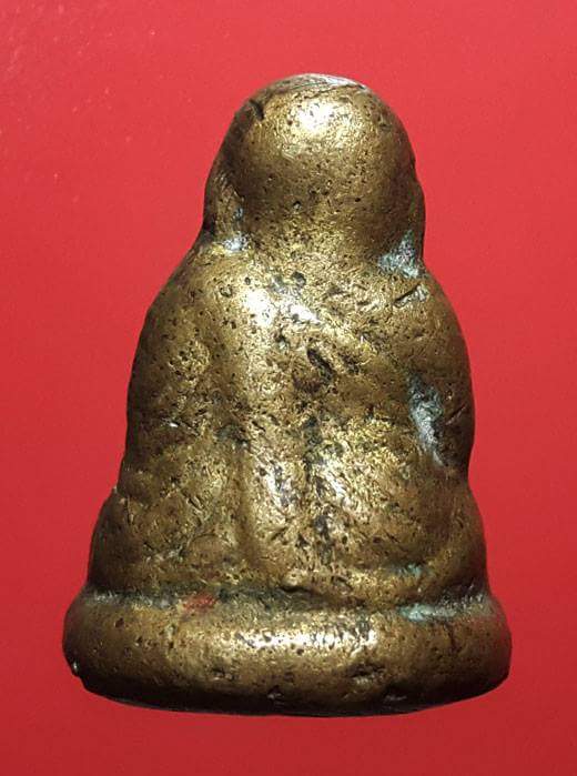 รูปหล่อหลวงพ่อเงิน พิมพ์ขี้ตา วัดทุ่งน้อย ยุคต้น เนื้อสวยตามสภาพ