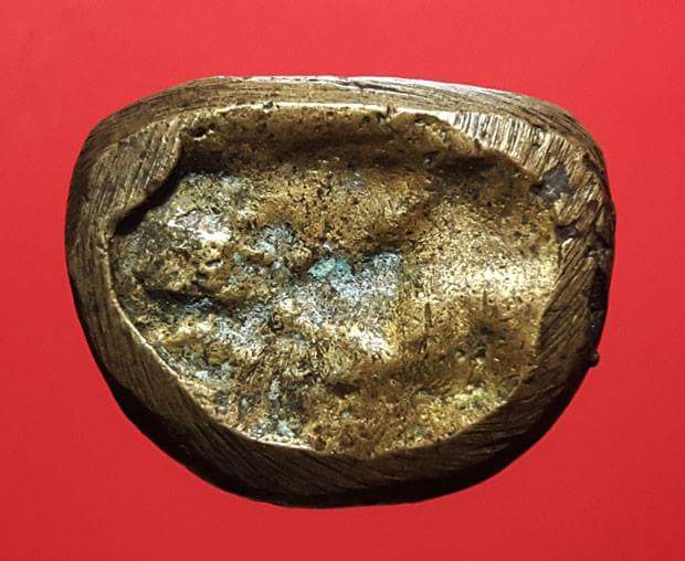 รูปหล่อหลวงพ่อเงิน พิมพ์ขี้ตา วัดทุ่งน้อย ยุคต้น เนื้อสวยตามสภาพ