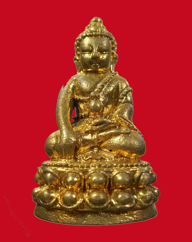 พระกริ่งนิโรธญาณ รุ่นแรก หลวงปู่คำพันธ์ จันทูปโม พร้อมกล่องเดิมเคาะเดียวครับ