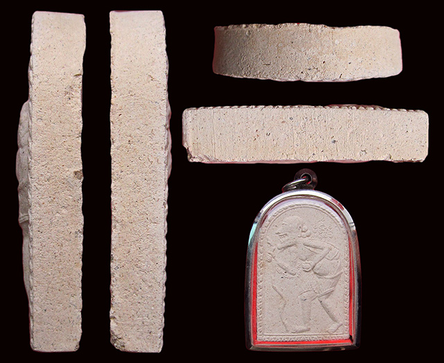 ชูชกโภคทรัพย์รุ่นแรก เนื้อผงพรายกุมาร หลวงพ่อสาคร มนุญโญ วัดหนองกรับ จ.ระยอง ปี ๒๕๔๗