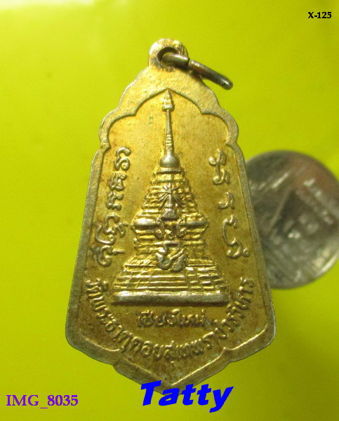 พระพุทธบรมจักร หลังภปร. วัดพระธาตุดอยสุเทพ ปี 29