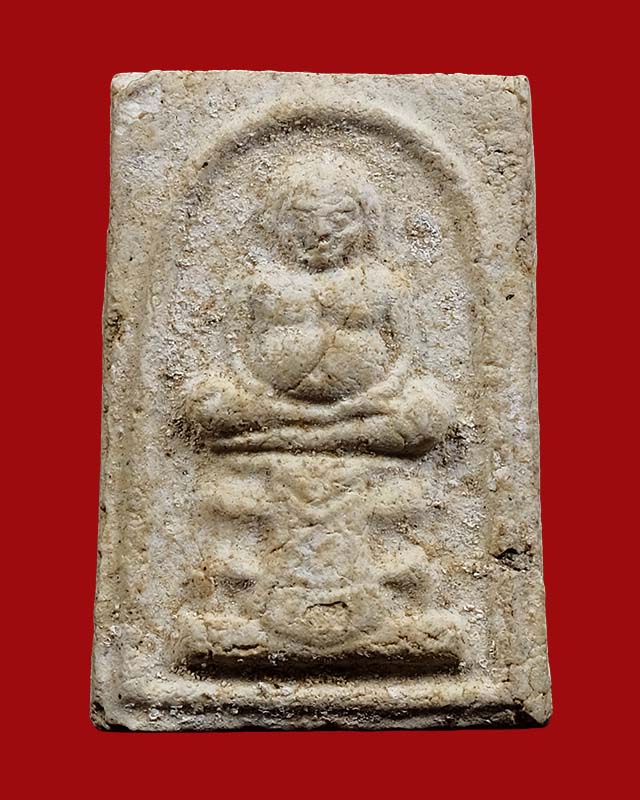 พระสมเด็จพิมพ์สังกัจจายน์  หลวงปู่หิน  วัดระฆังฯ กรุงเทพฯ ปี 2500 เคาะเดียวแดง ค่ะ