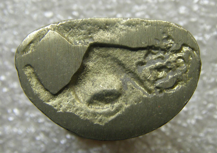 รูปหล่อพิมพ์หน้าแก่ หลวงพ่อเงิน วัดบางคลาน ปี 2535