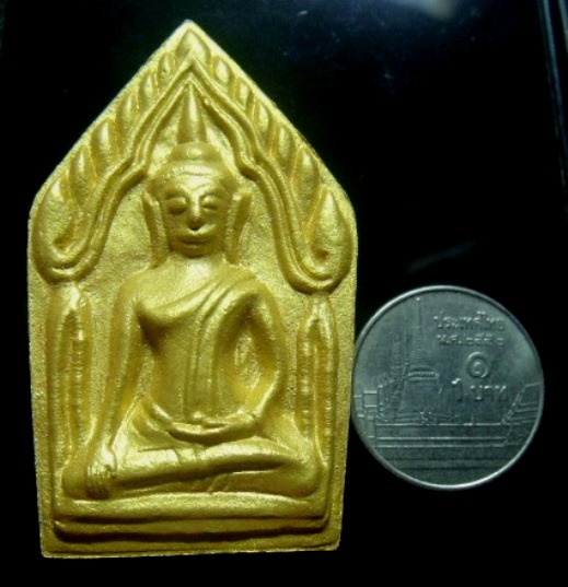 **วัดใจ**พระขุนแผน คงกระพัน รุ่นแรก หลวงพ่อคง วัดกลางบางแก้ว เนื้อผงเกสรปัดทอง ฝังตะกรุด+อัญมณี**สวย