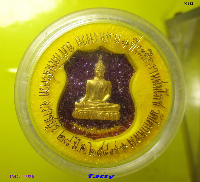 เหรียญพระพุทธ วัดโคกพลวง ต.แพงพวย ดำเนินสะดวก ราชบุรี