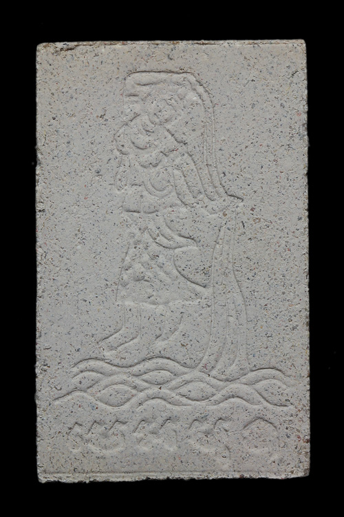 สมเด็จปรกโพธิ์9ใบหลังพระแม่ธรณีพิมพ์เล็ก เนื้อทรายสวยๆ หลวงปู่หมนปลุกเสก ออกวัดซับลำใย