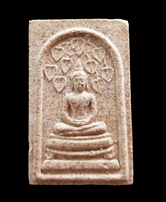 พระสมเด็จปรกโพธิ์หลวงปู่หมุน ฐิตสีโล พิมพ์เล็ก ผงพุทธคุณ 350 อาจารย์