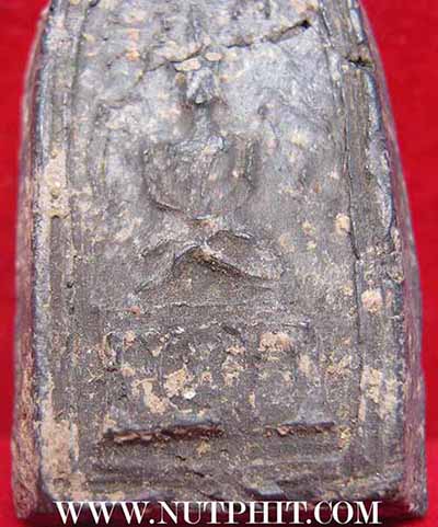 พระกรุวัดชนะสงคราม พิมพ์ซุ้มเถาวัลย์ เนื้อดิน+บัตรรับรองพระแท้*146