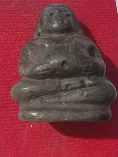 พระสังกัจจาย หลวงพ่อกวย วัดโฆสิตาราม เนื้อผงใบลาน มีกริ่ง(กริ่งดัง)#3