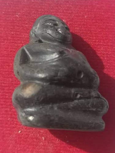 พระสังกัจจาย หลวงพ่อกวย วัดโฆสิตาราม เนื้อผงใบลาน มีกริ่ง(กริ่งดัง)#2