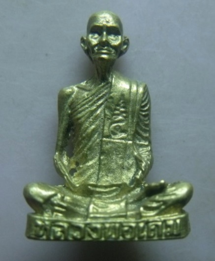 **วัดใจ**รูปเหมือนหล่อโบราณ หลวงพ่อเดิม วัดหนองโพ ใต้ฐานเป็นยันต์ ออกวัดหนองแก้ว ปี ๒๕๓๘**