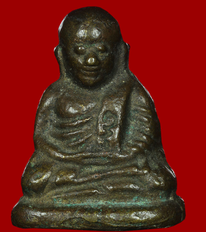 รูปหล่อ หลวงพ่อเงิน วัดบางคลาน รุ่นฟ้าคำรณ ปี ๒๕๓๔ 