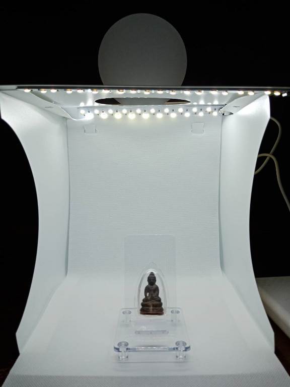 Puluz photo Light Box กล่องถ่ายภาพ พระเครื่อง และสินค้าอื่นๆ สตูดิโอขนาด พับเก็บได้