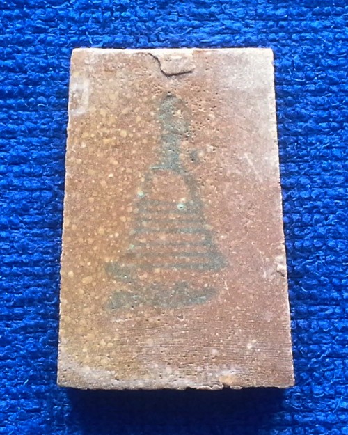 300.พระสมเด็จวัดบางขุนพรหม (วัดใหม่อมตรส) พิมพ์ใหญ่เกศทะลุซุ้ม B พิเศษ เนื้อผงโรยผงกรุ พ.ศ.2554 กทม.