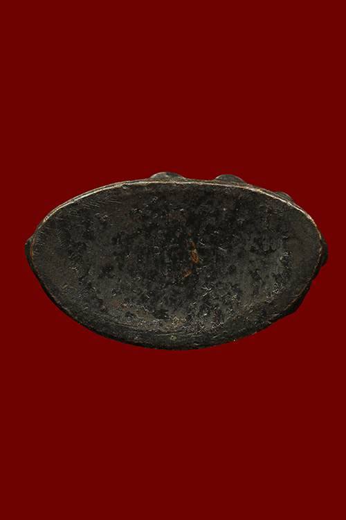 พระกริ่ง มปร วัดราชประดิษฐ์ พ.ศ.2515.หลวงปู่ทิมร่วมปลุกเสกเนื้อทองเหลืองรมดำ